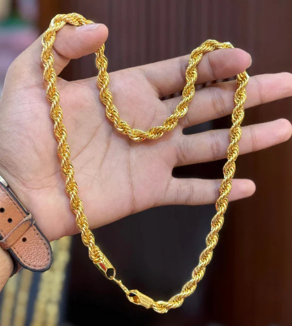 Trending chain with Premium Golden Coating
