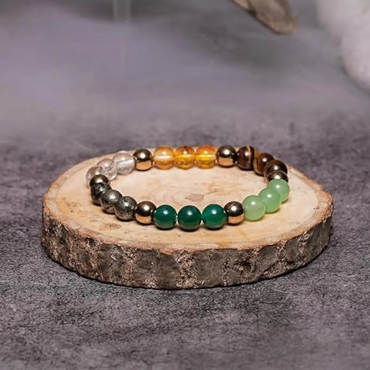 Money Magnet Bracelet (With Original Golden Pyrite)